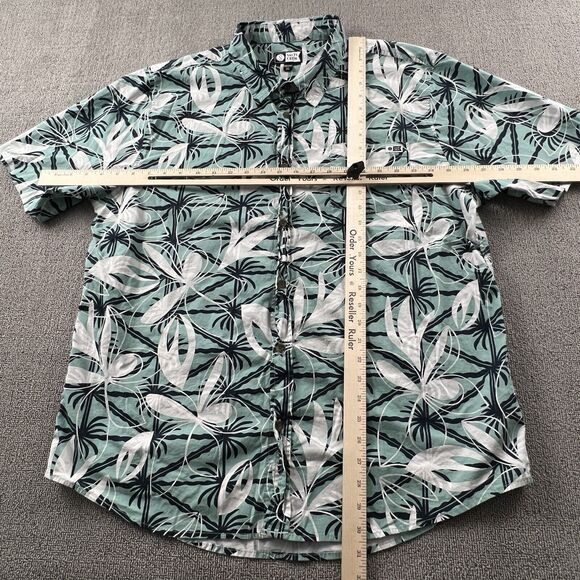 Salty Crew Shirt Adult 2XL XXL Floral Button Up Short Sleeve Casual Outdoor Mens - Picture 11 of 14